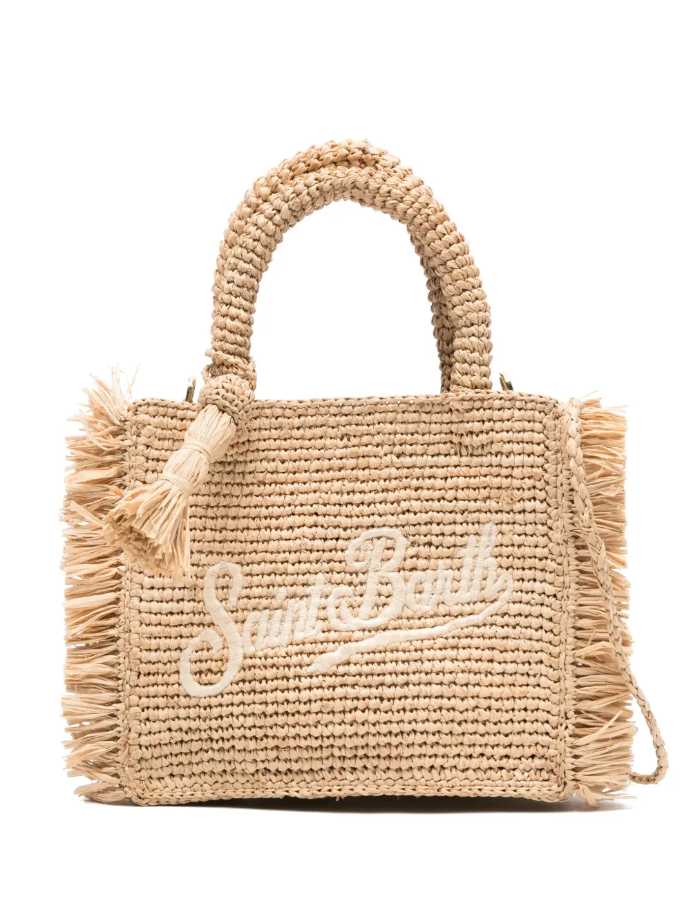 Mc2 Saint Barth Vanity Tote Bag In Neutrals