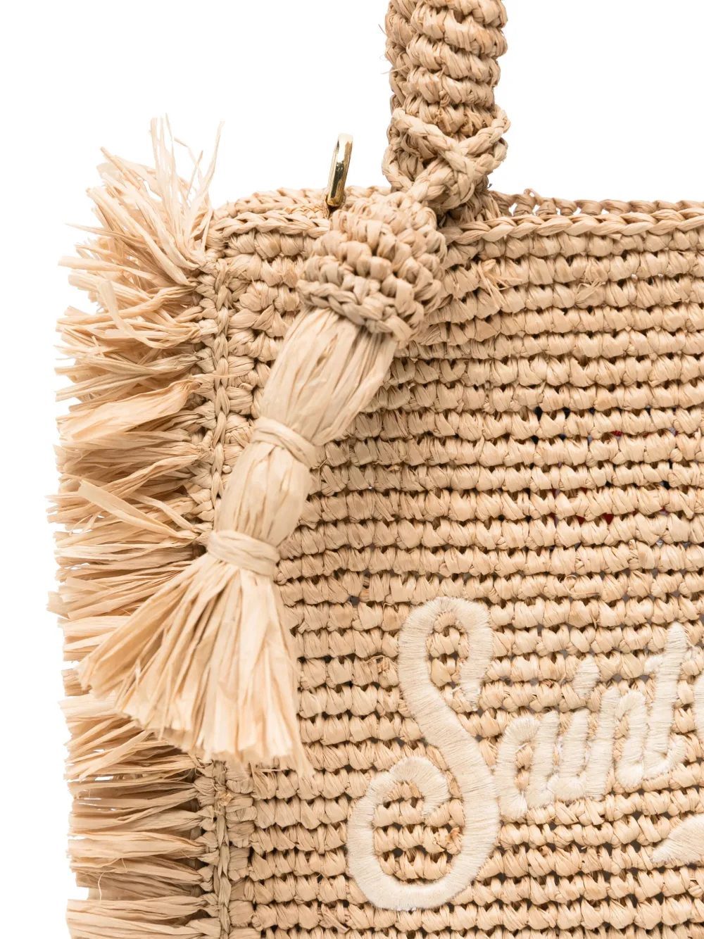 Mc2 Saint Barth Vanity Tote Bag In Neutrals