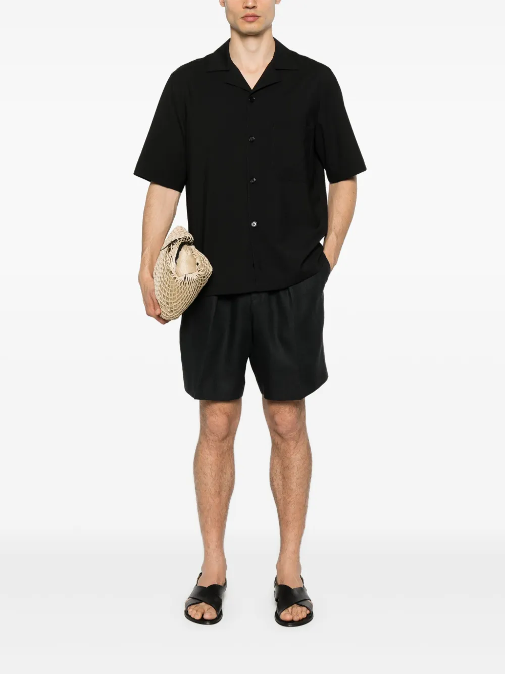 BE ABLE linen shorts | Tailored Shorts | Image 2