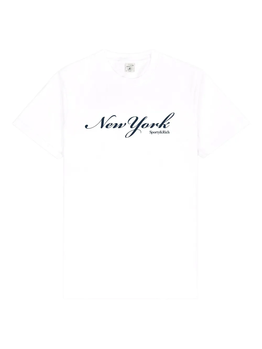 Sporty & Rich New York T-shirt Wit