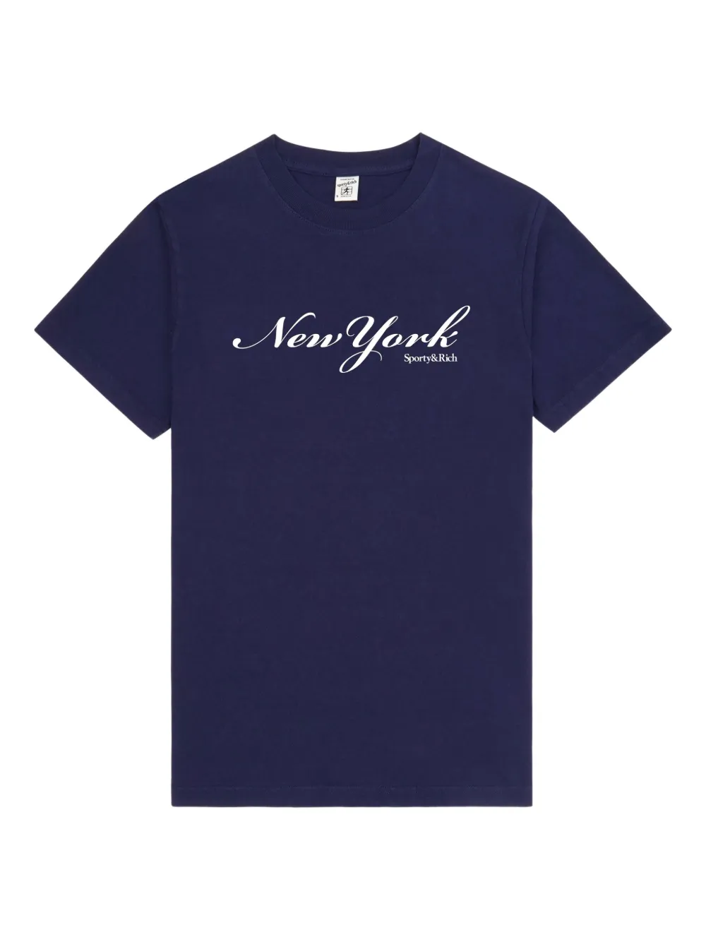 Sporty & Rich New York T-shirt Blauw