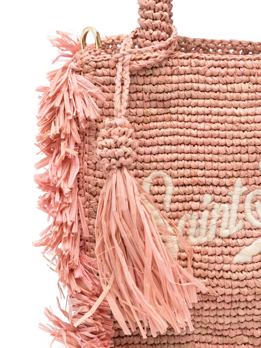 Shop Mc2 Saint Barth Vanity Tote Bag In Pink