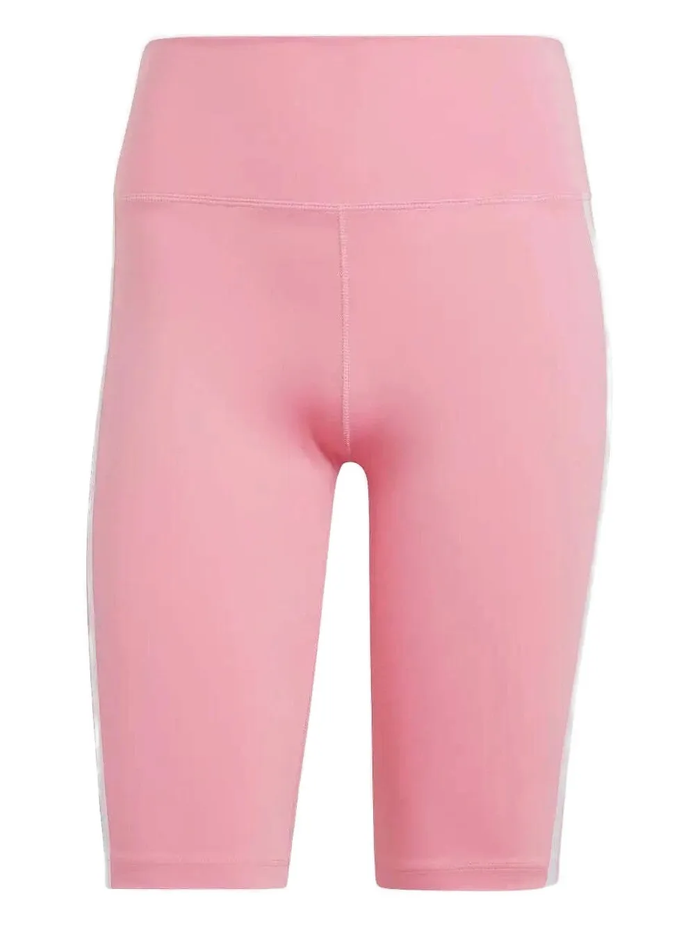 Adidas Originals High-waisted Shorts In Pink