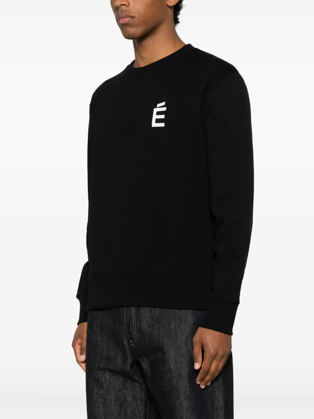 Études Studio Story Patch sweater Zwart