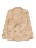 Tagliatore camouflage-pattern blazer - Neutrals
