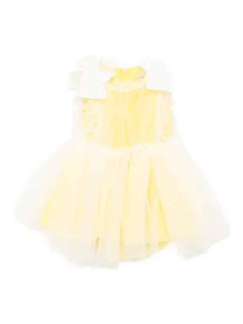 Hucklebones London شورت منفوش وفستان ميدي بكرانيش