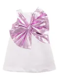 Hucklebones London giant bow shift dress - Pink