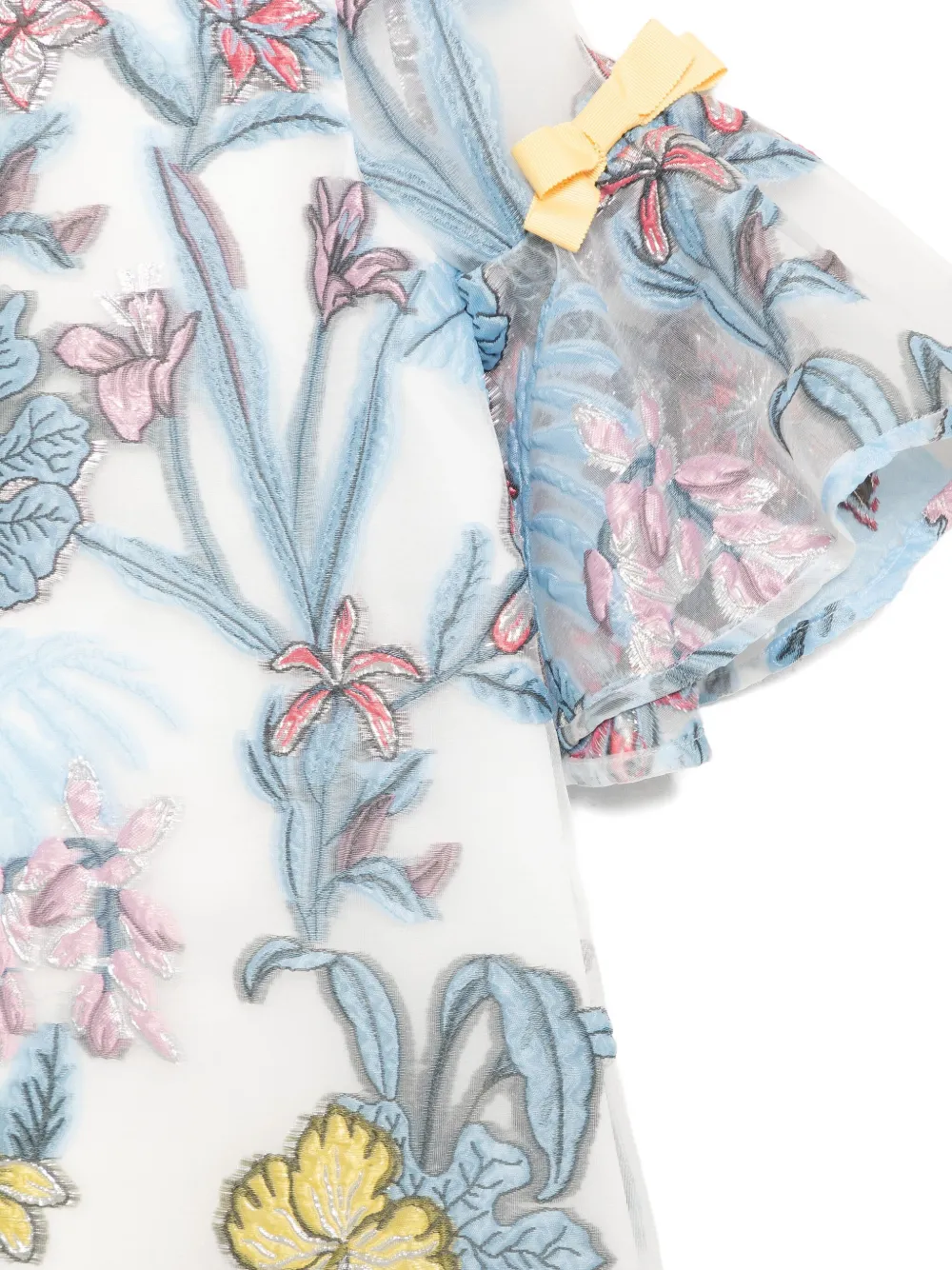 Hucklebones London Shiftjurk met klokmouwen Blauw
