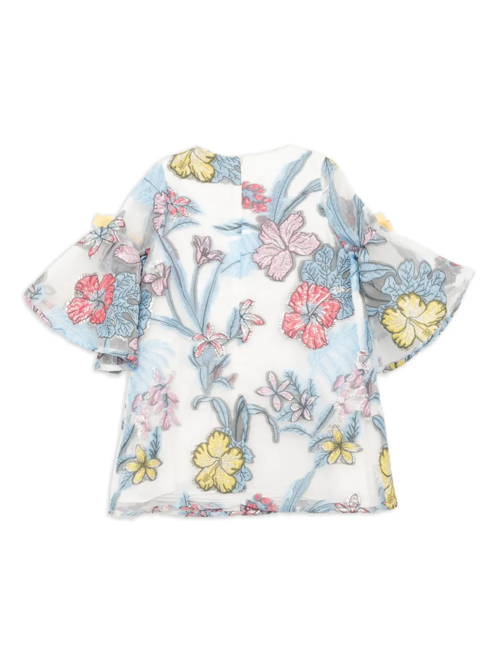 Hucklebones London bell sleeve shift dress | Girls Casual Dresses | Image 2