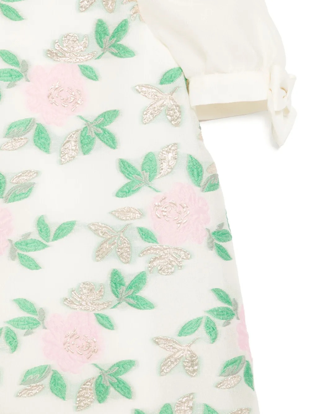 Hucklebones London Shiftjurk met pofmouwen Groen