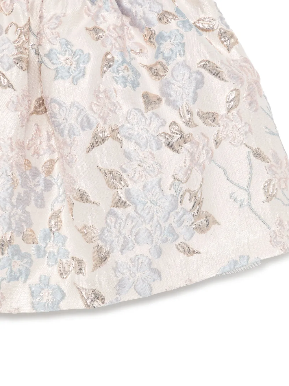 Hucklebones London Gesmockte rok Blauw