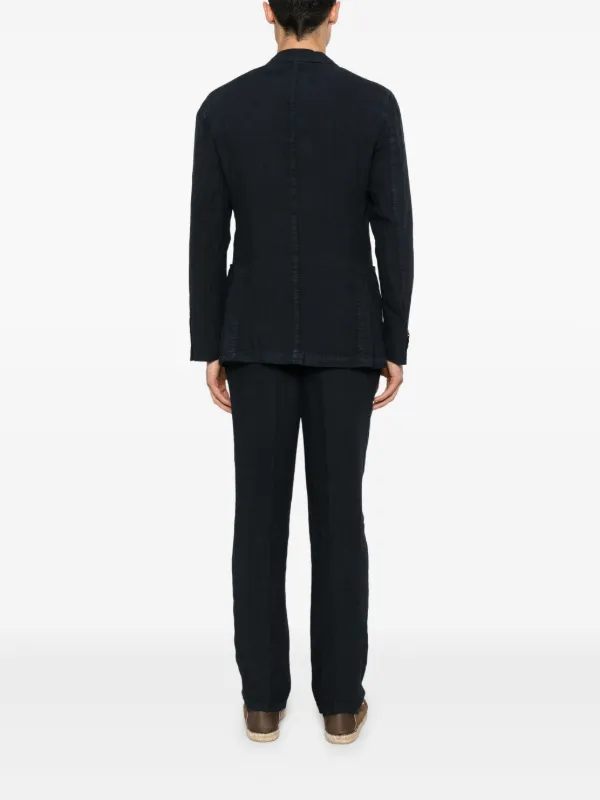 Boglioli リネンスーツ | ブルー | FARFETCH JP