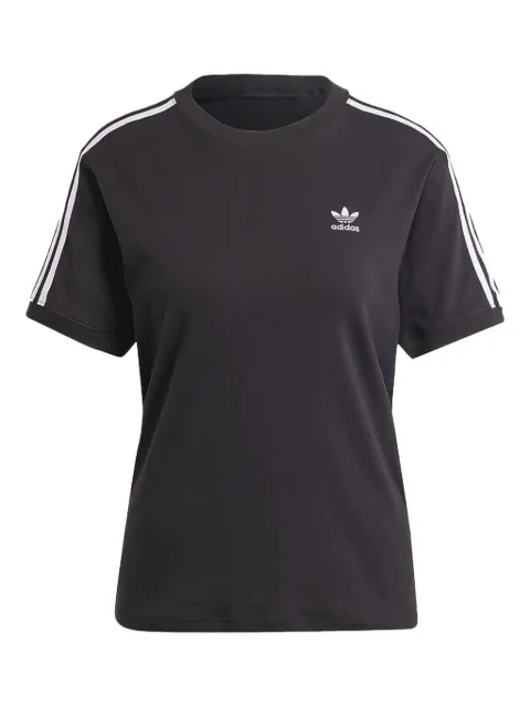 adidas t-shirt 'Black' à 3 bandes signature