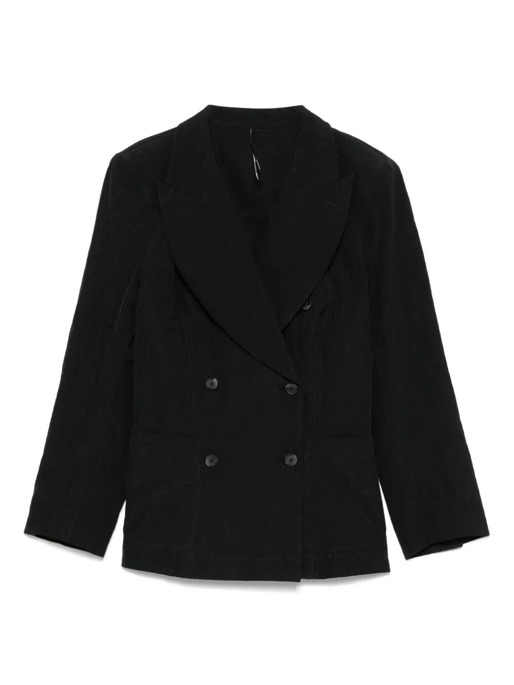 Masnada blazer con doble botonadura | negro | Image 1