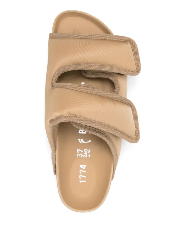 サンダル・ミュール BIRKENSTOCK Beige fabric Cosny slippers Birkenstock Arizona CosNy Sandals | Neutrals | FARFETCH