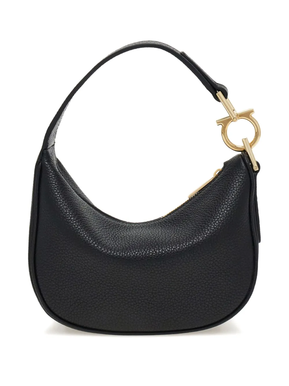 Ferragamo Kleine leren shopper Zwart