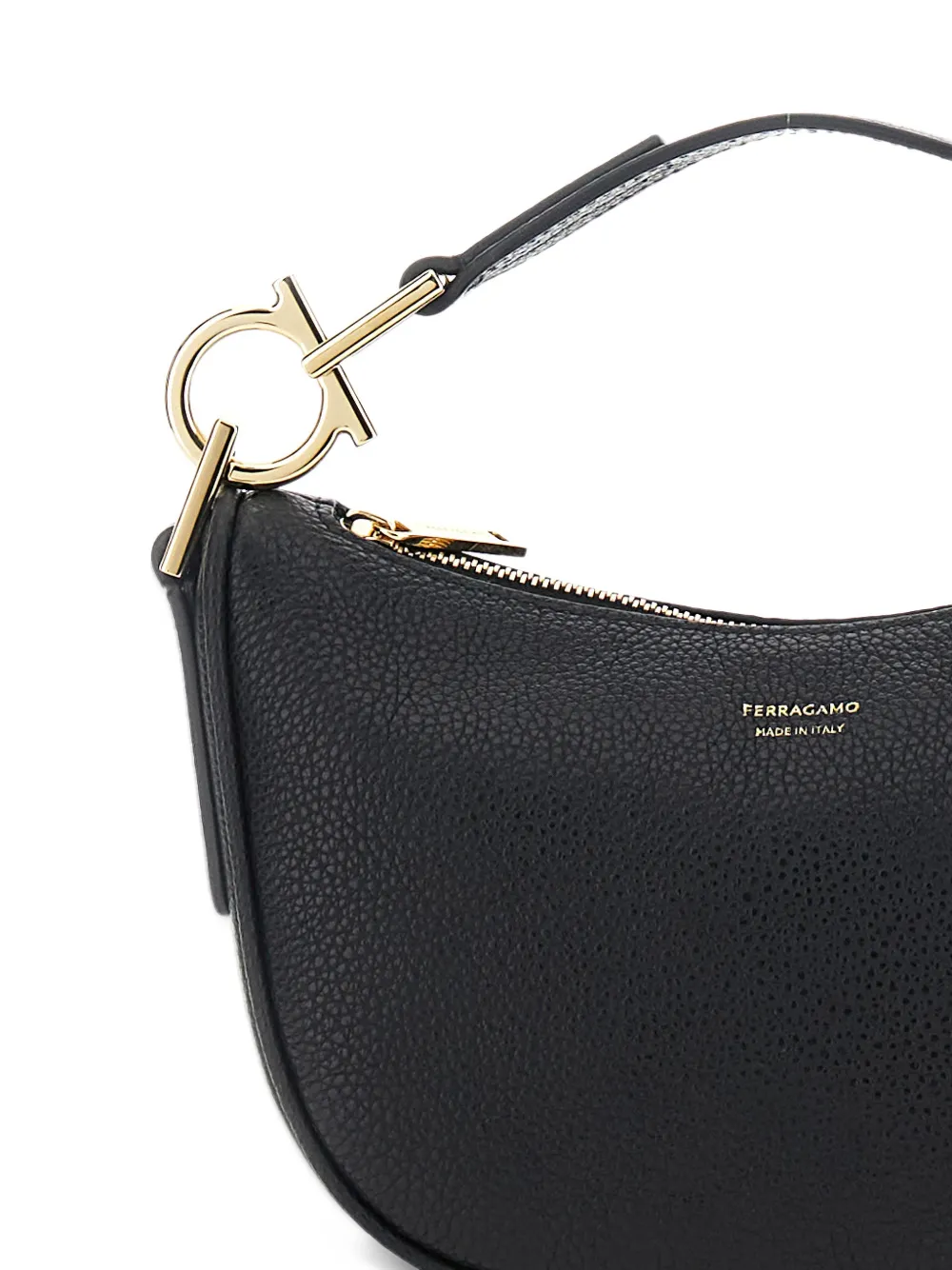 Ferragamo Mini-schoudertas Zwart