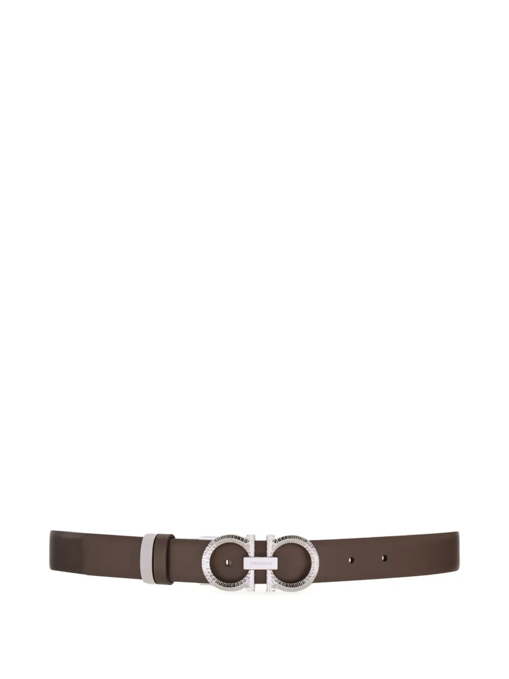 Ferragamo Verstelbare riem Bruin