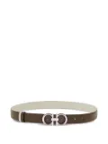 Ferragamo reversible adjustable Gancini belt - Brown