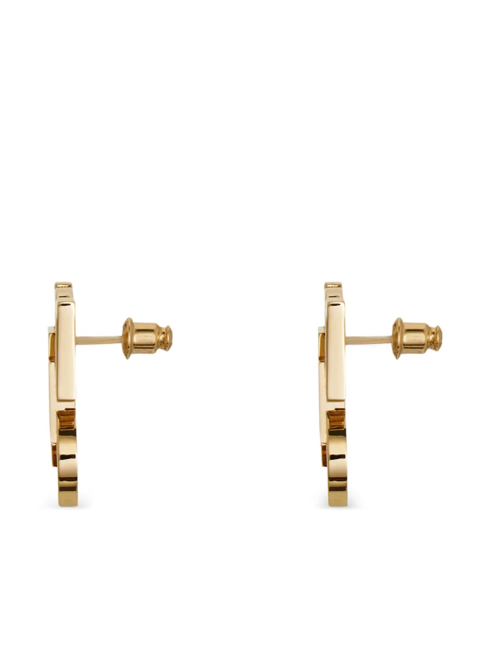 Ferragamo Four Gancini Clip On Earrings