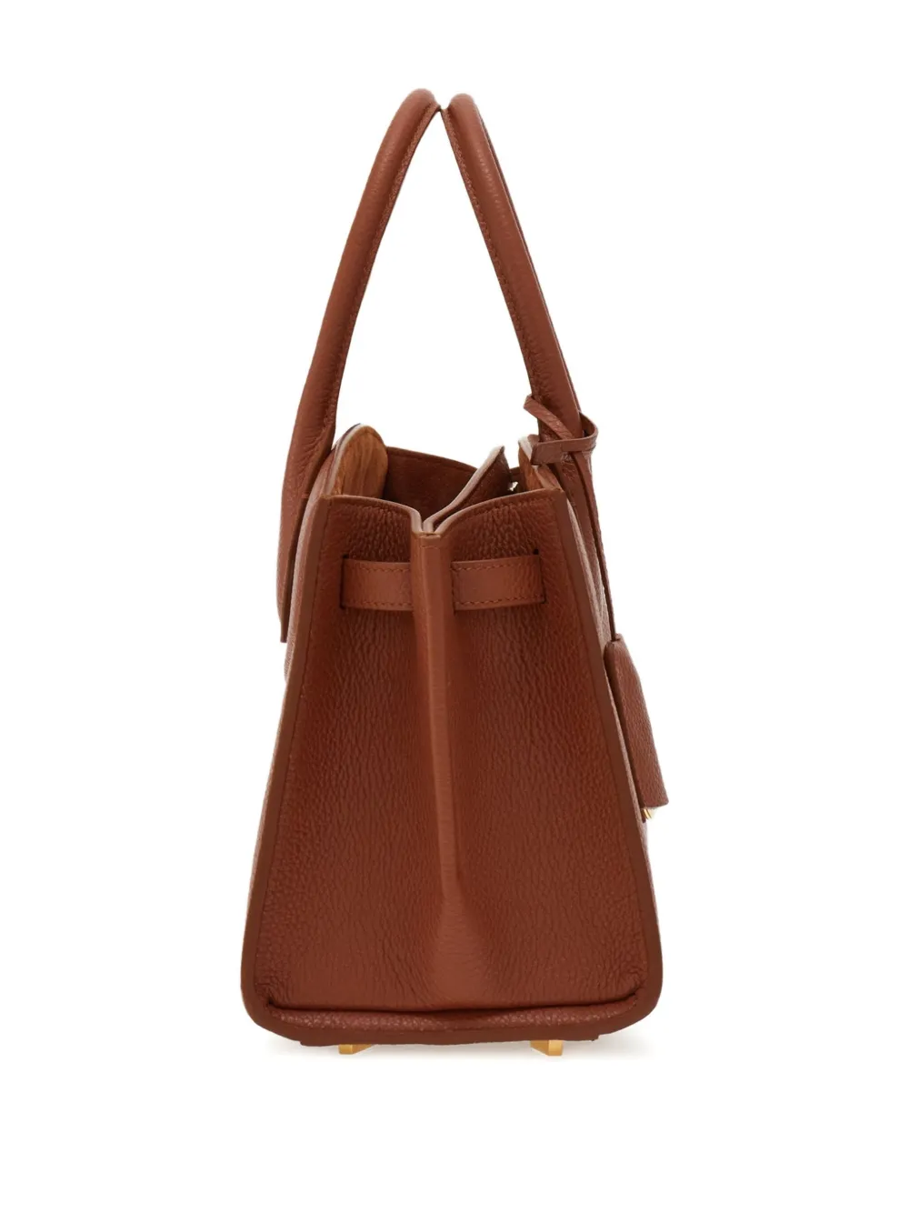 Ferragamo Soft Studio medium tas Bruin