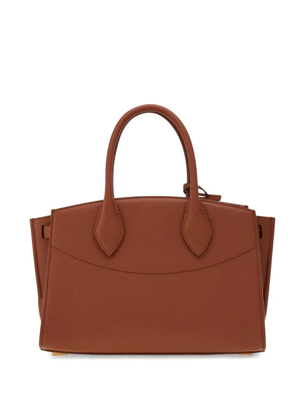 Ferragamo Soft Studio medium tas Bruin