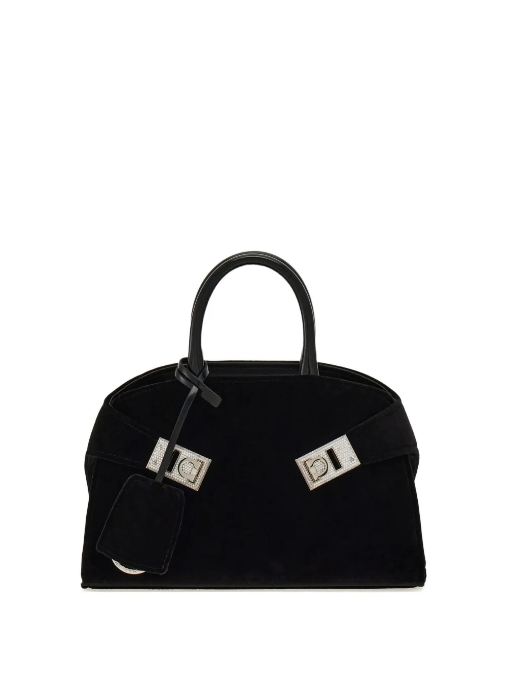 Ferragamo Hug leren shopper Zwart
