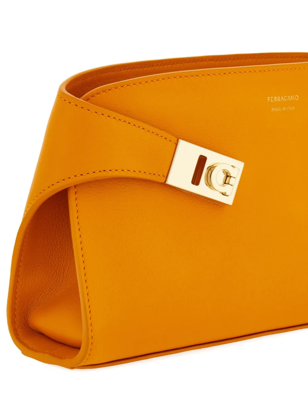 Ferragamo Hug kleine crossbodytas Oranje