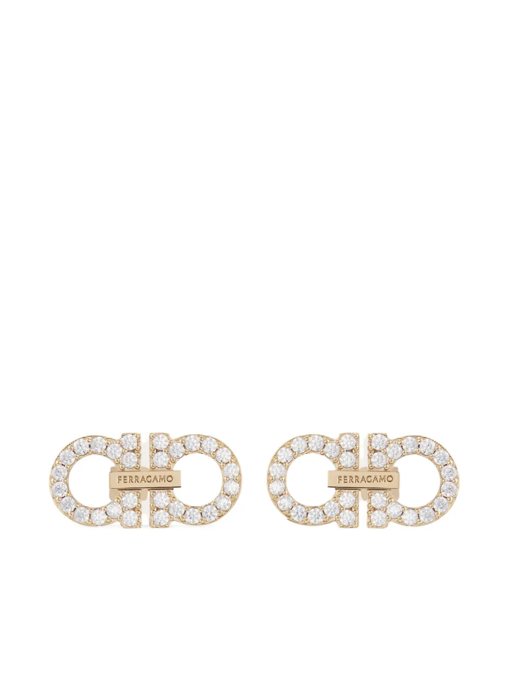 Ferragamo aretes Double Gancini | dorado | Image 1