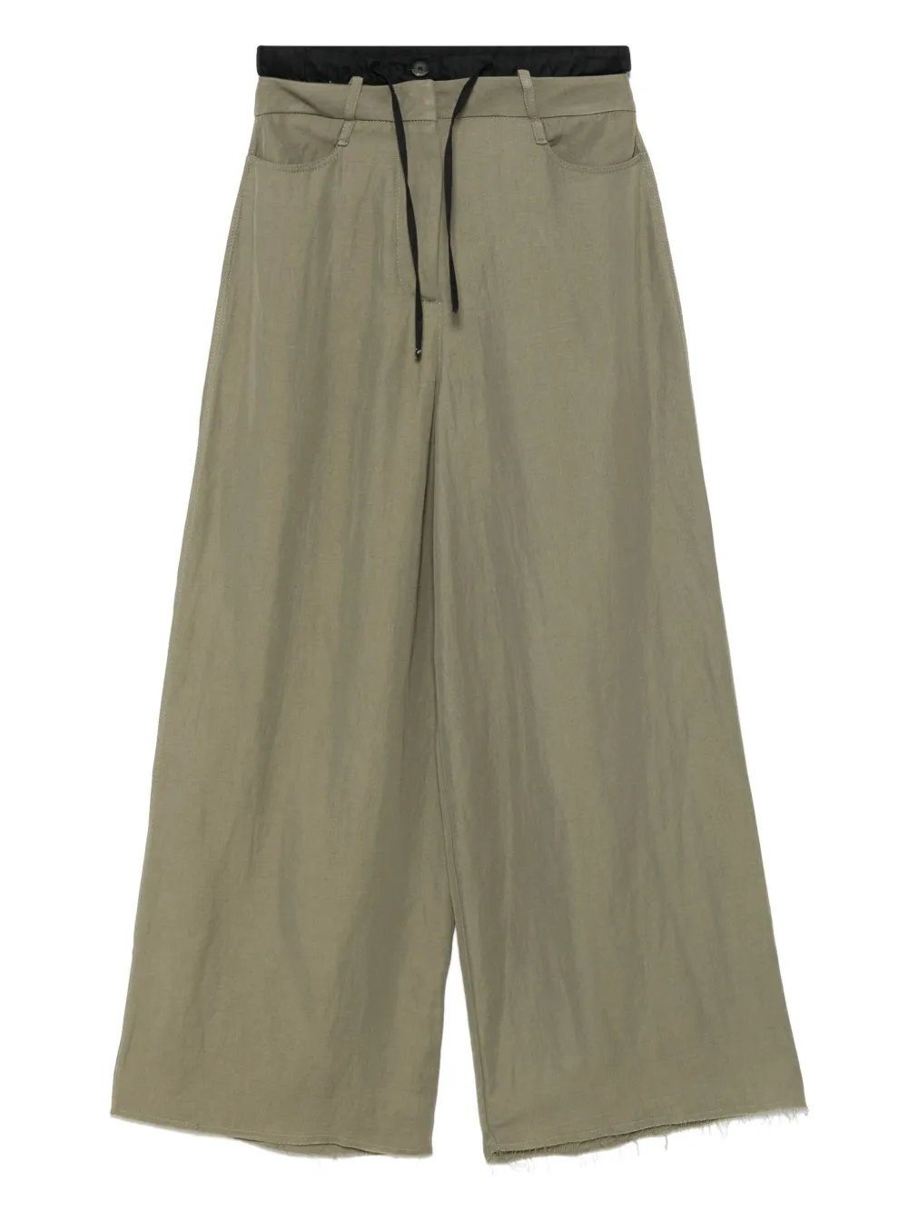 Masnada pantalon de tailleur à taille double | vert | Image 1