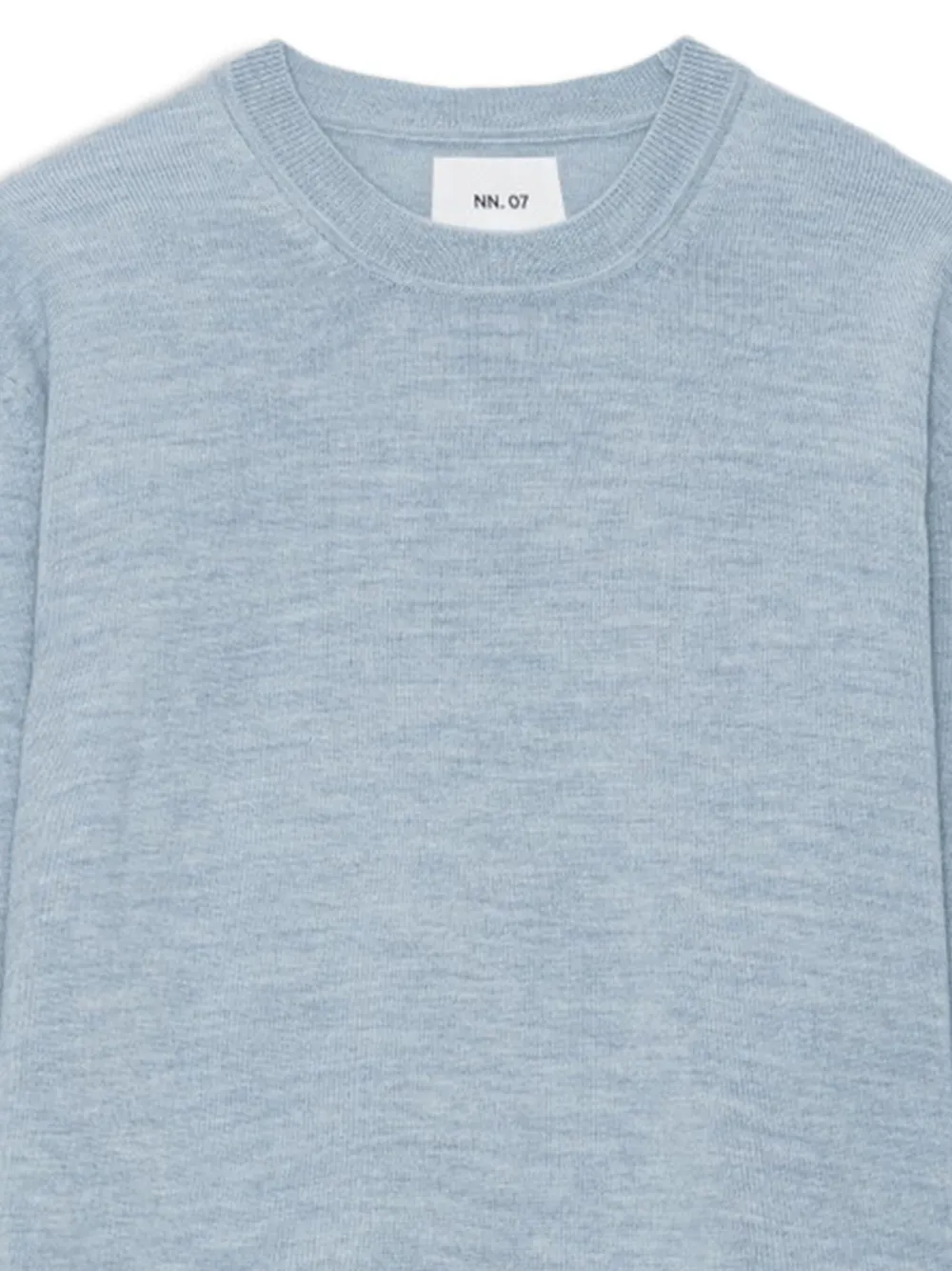NN07 crew-neck long-sleeve sweater - Blauw
