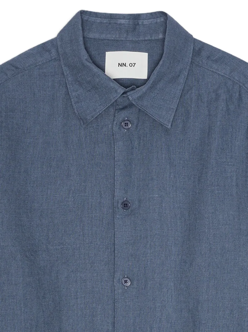 NN07 Enzo shirt - Blauw