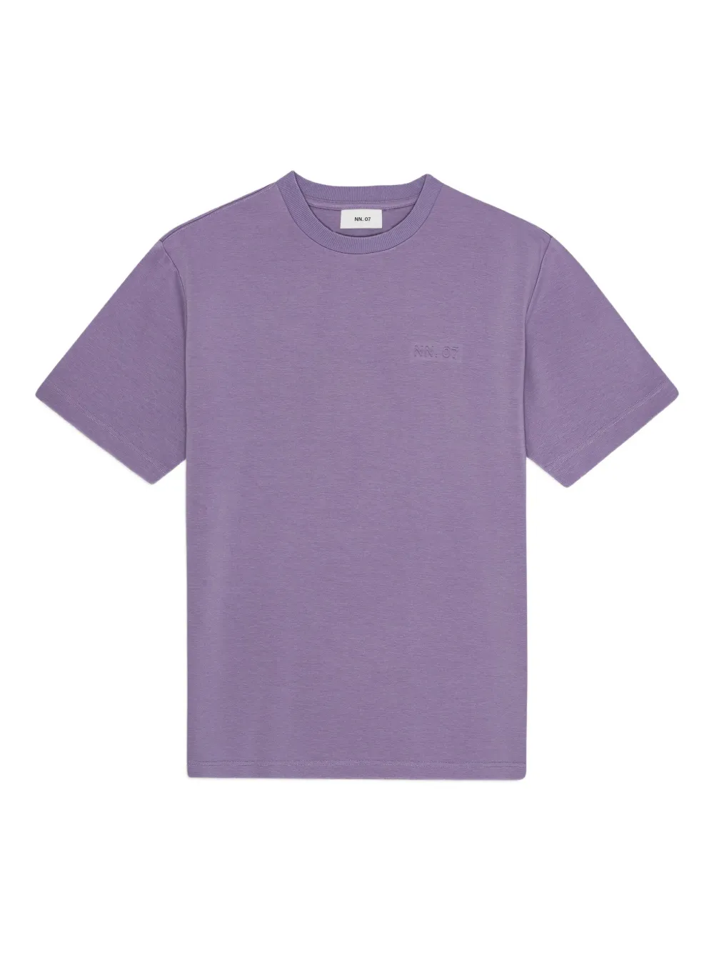 NN07 playera con logo bordado | morado | Image 1
