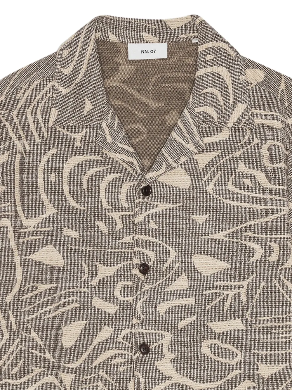 NN07 abstract-pattern short-sleeve shirt | Image 2