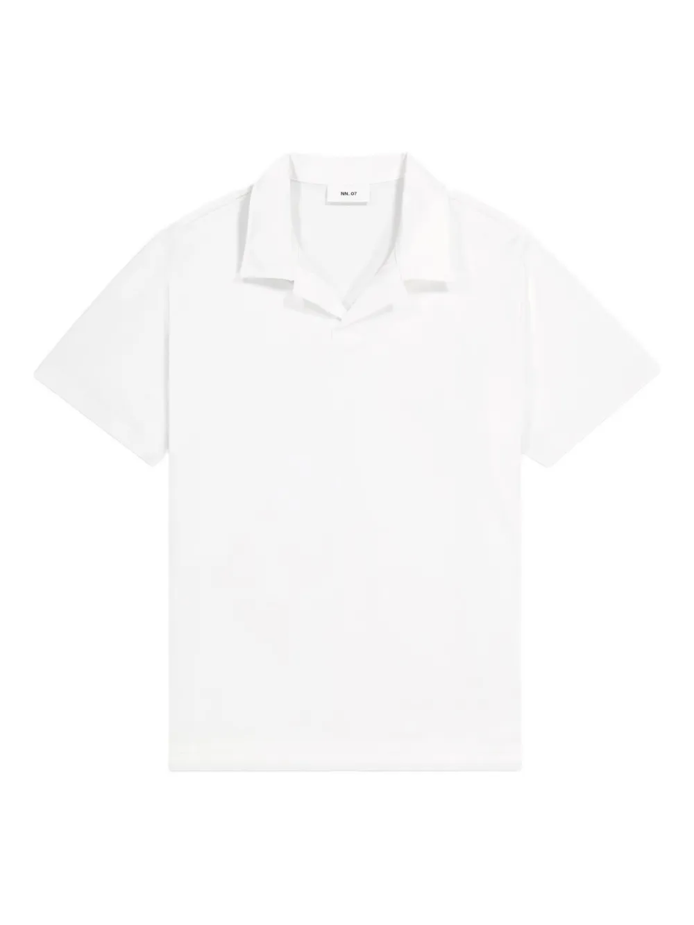 NN07 camisa con cuello tipo polo | blanco | Image 1