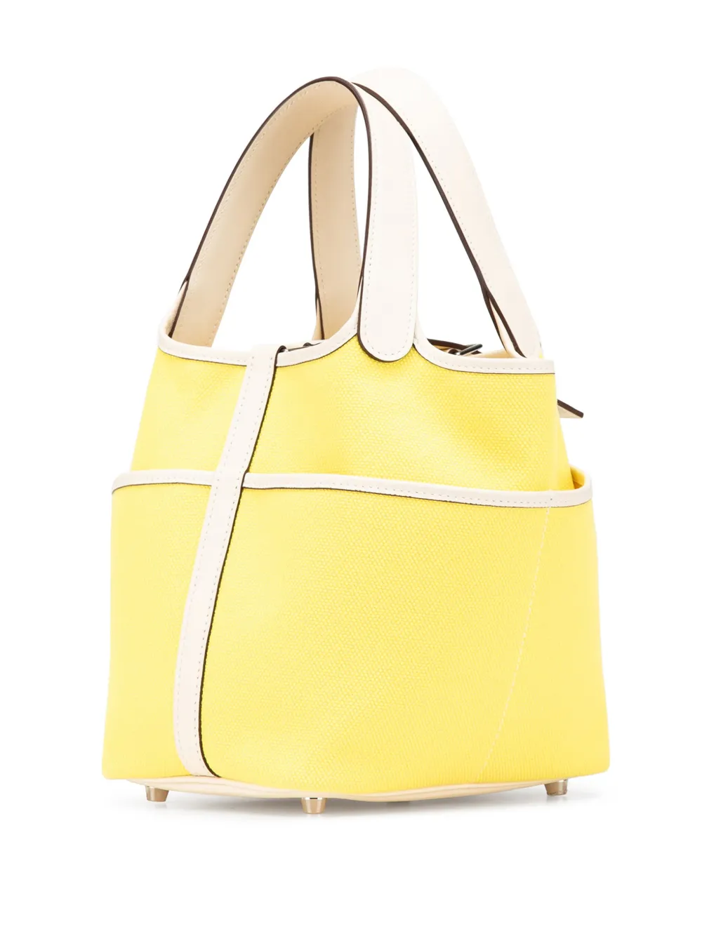 Hermès Pre-Owned 2022 Toile Goeland and Swift Cargo Picotin Lock 18 handbag | Bags | Image 2