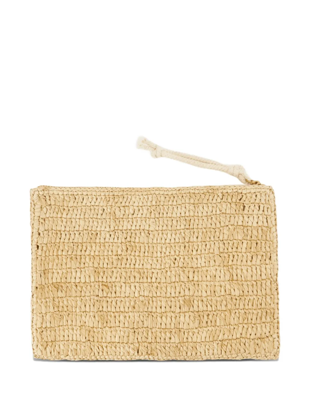 ISABEL MARANT Praia clutch - Beige