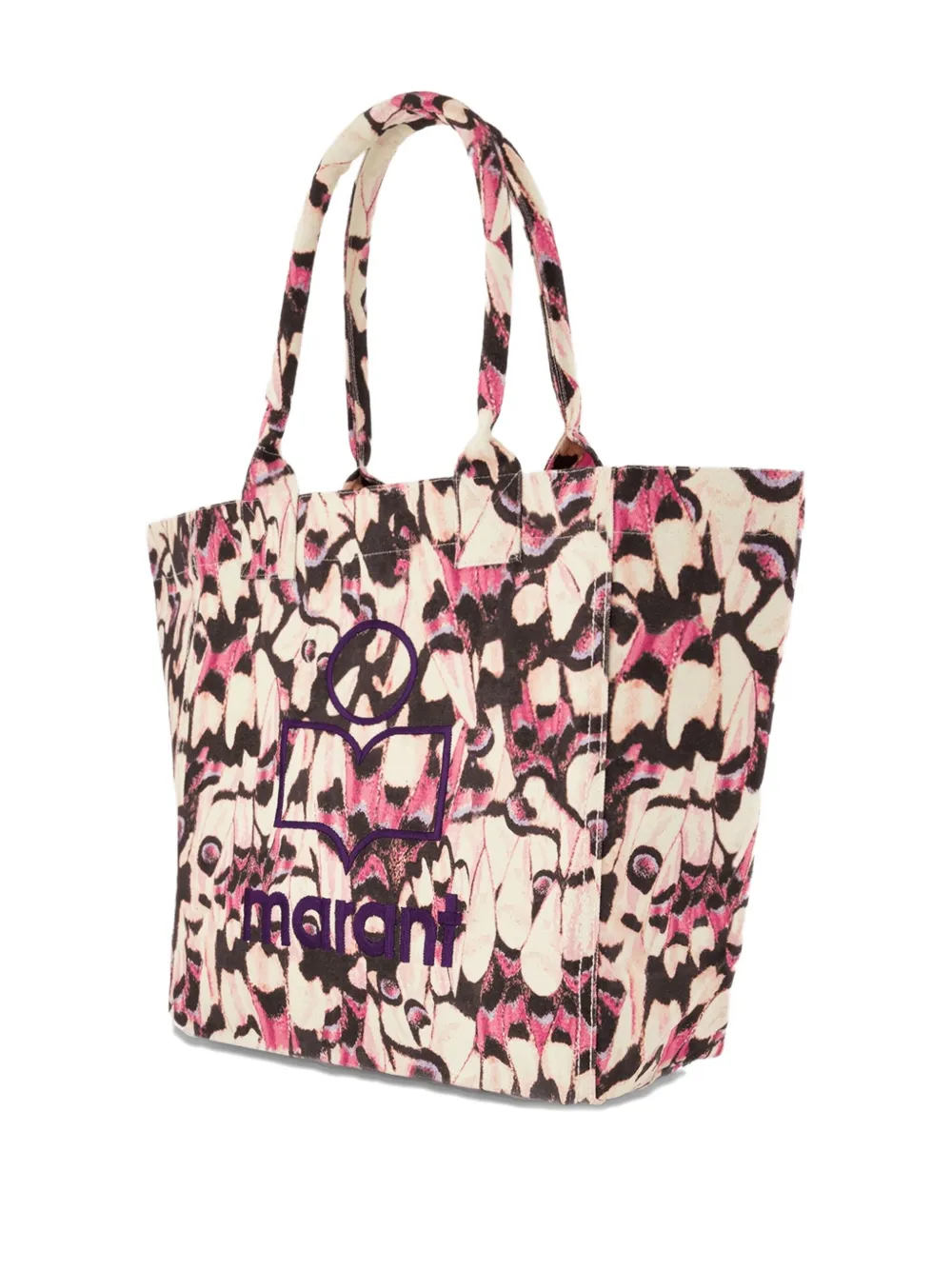 ISABEL MARANT Yenky kleine shopper Roze