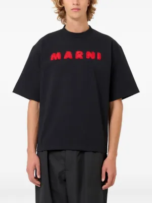 Tシャツ・カットソー MARNI Men T Shirts HUMU0287X0UTC40600R63 Red Marni T-Shirt - Red - Men | HUMU0287X0UTC40600R63 | thebs.com