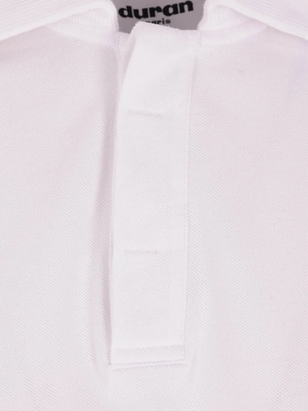 Duran Lantink Katoenen poloshirt Wit