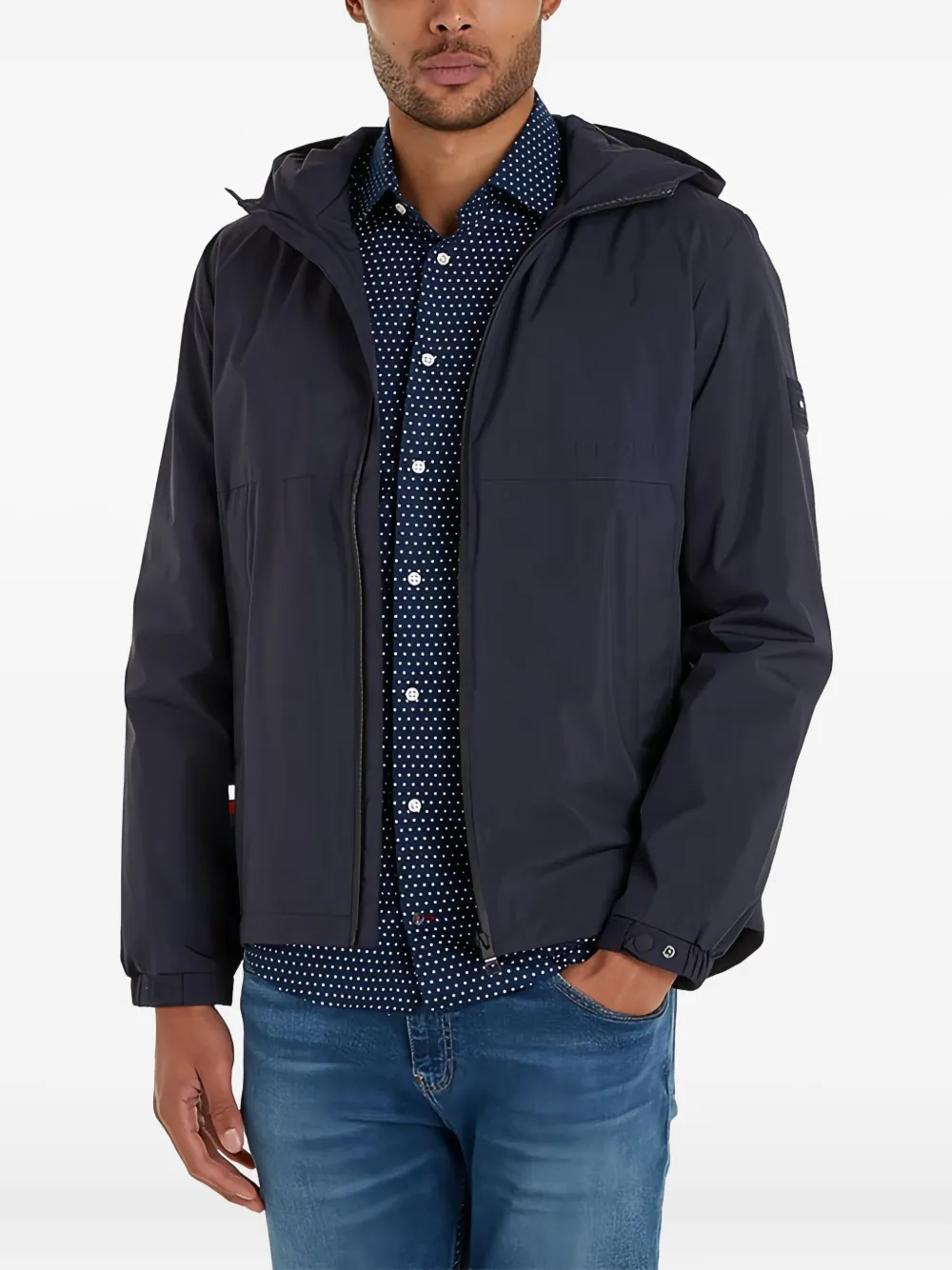 Tommy Hilfiger logo-print jacket | Down Jackets | Image 2