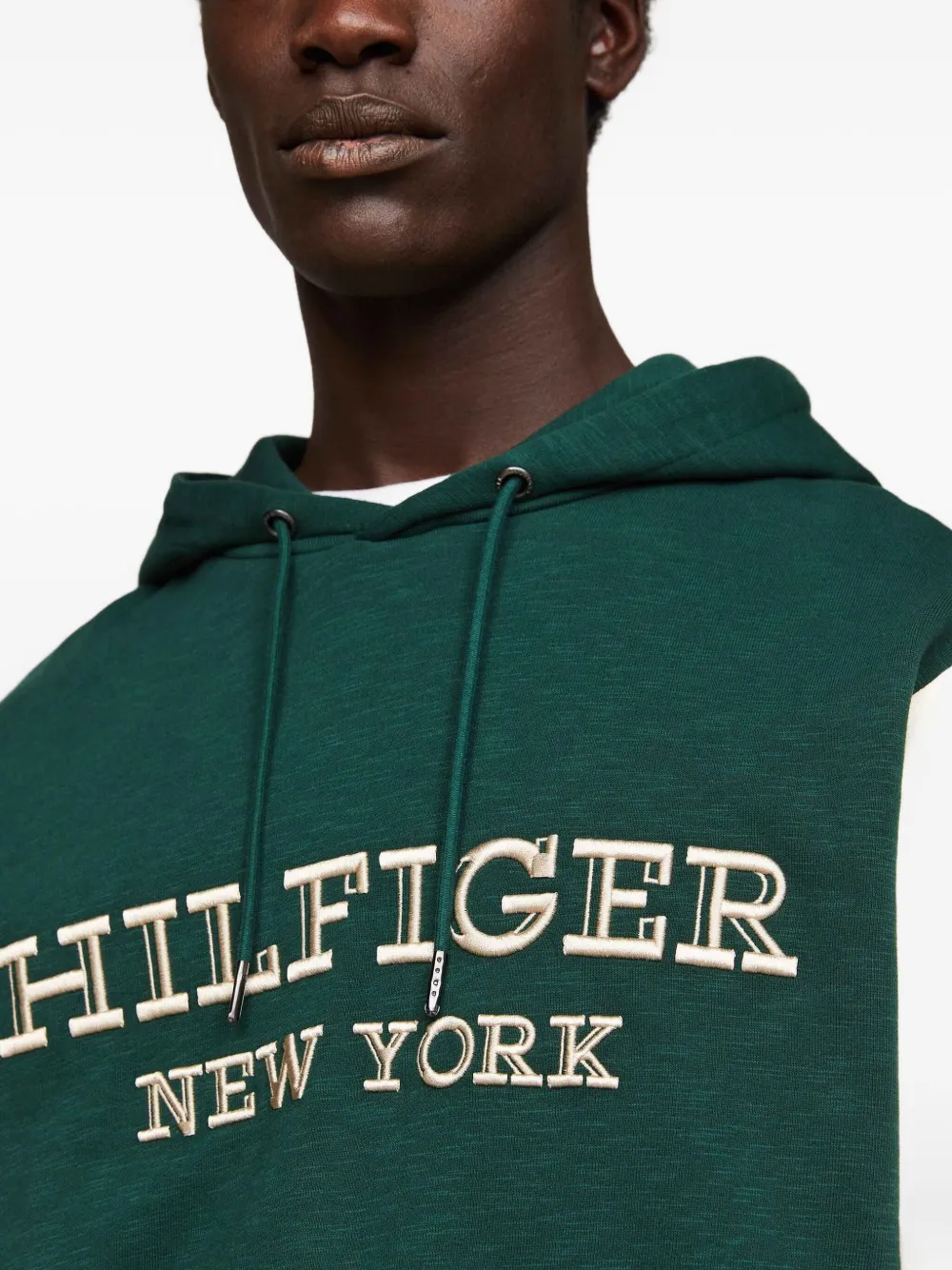 Tommy Hilfiger Hoodie met logoprint Groen