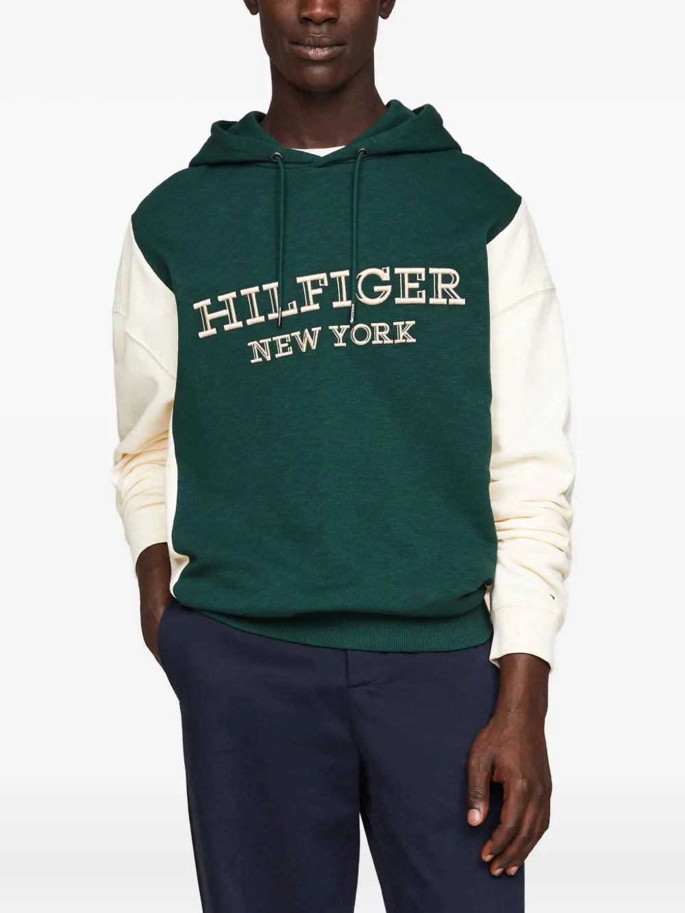 Tommy Hilfiger Hoodie met logoprint Groen