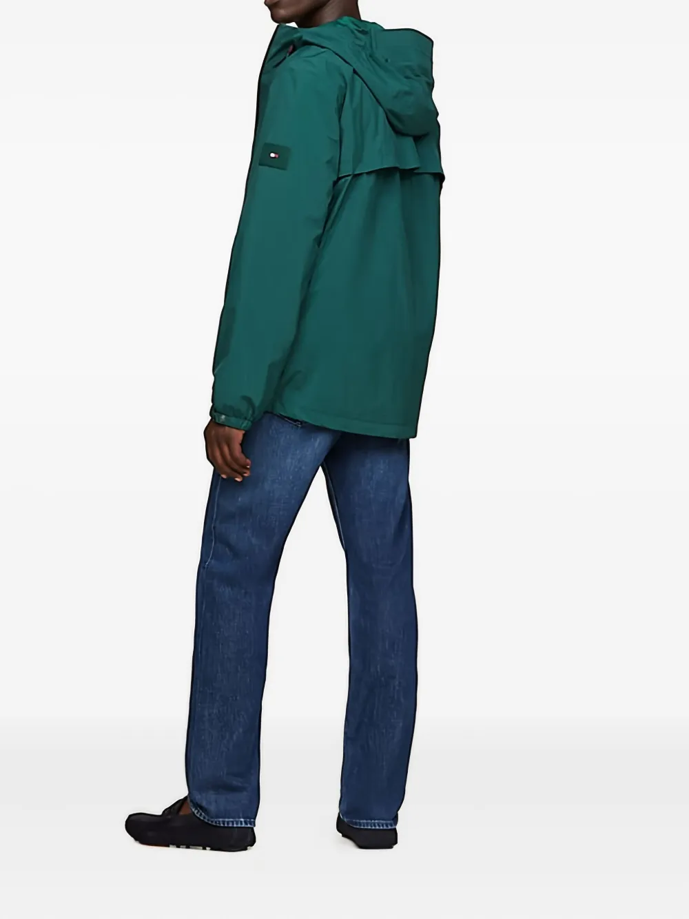 Tommy Hilfiger Lichtgewicht jack Groen