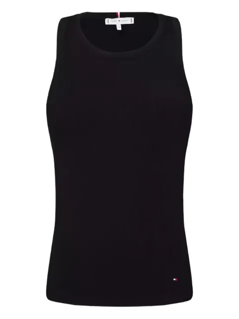 Tommy Hilfiger logo-embroidered top 