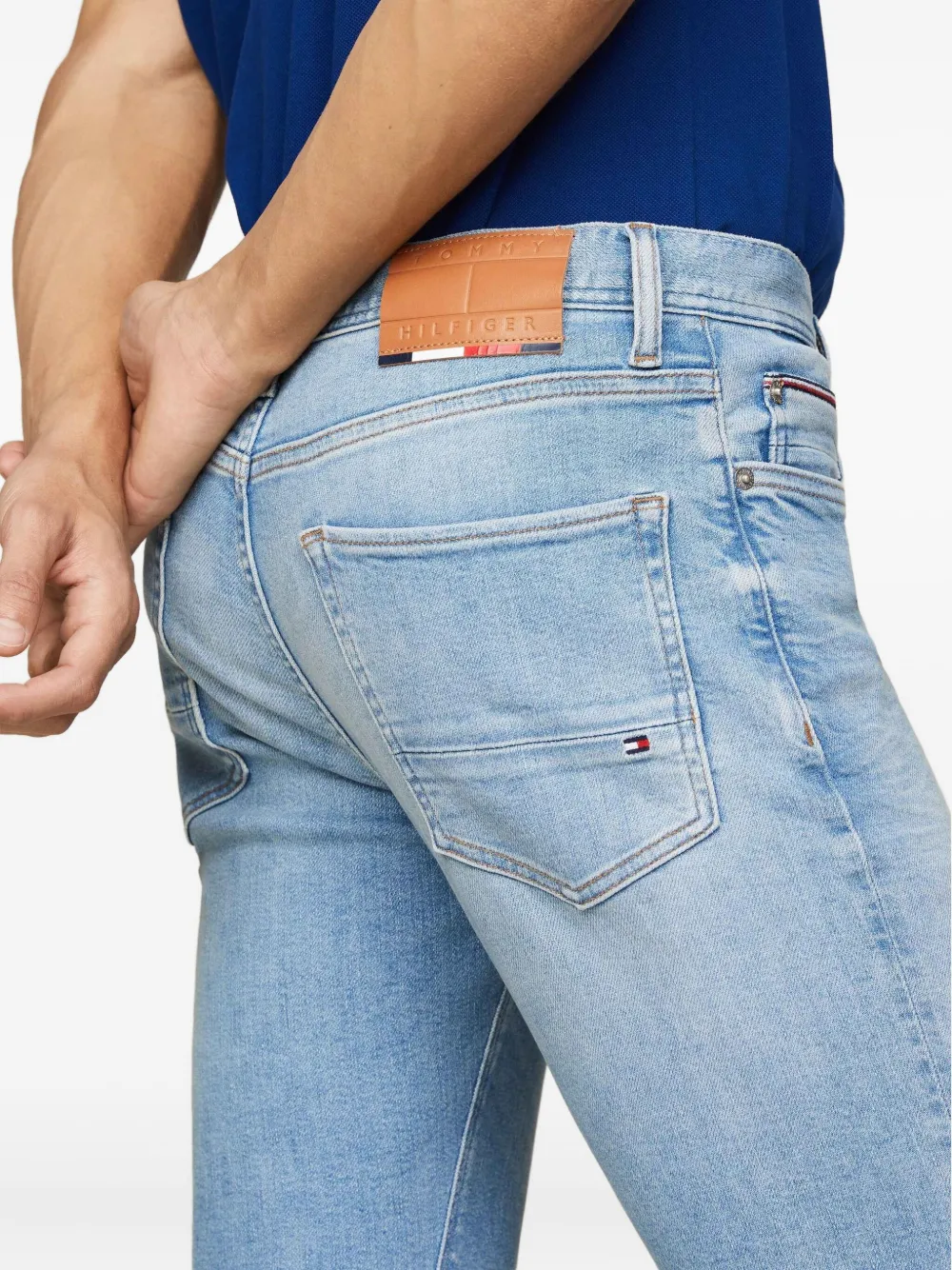 Tommy Hilfiger Straight jeans Blauw