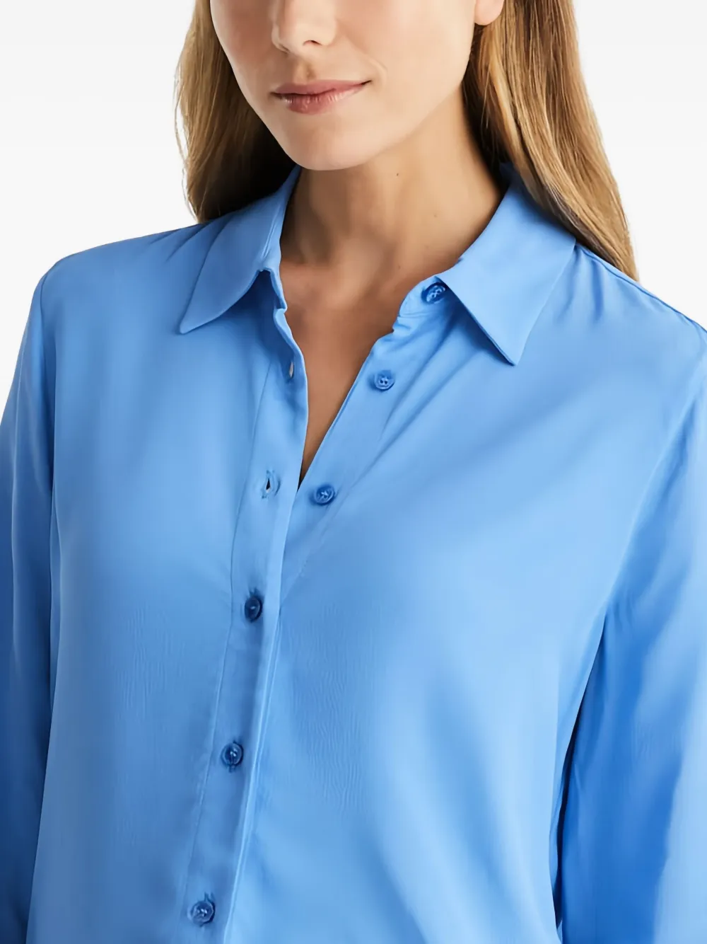 Tommy Hilfiger Blouse met lange mouwen Blauw