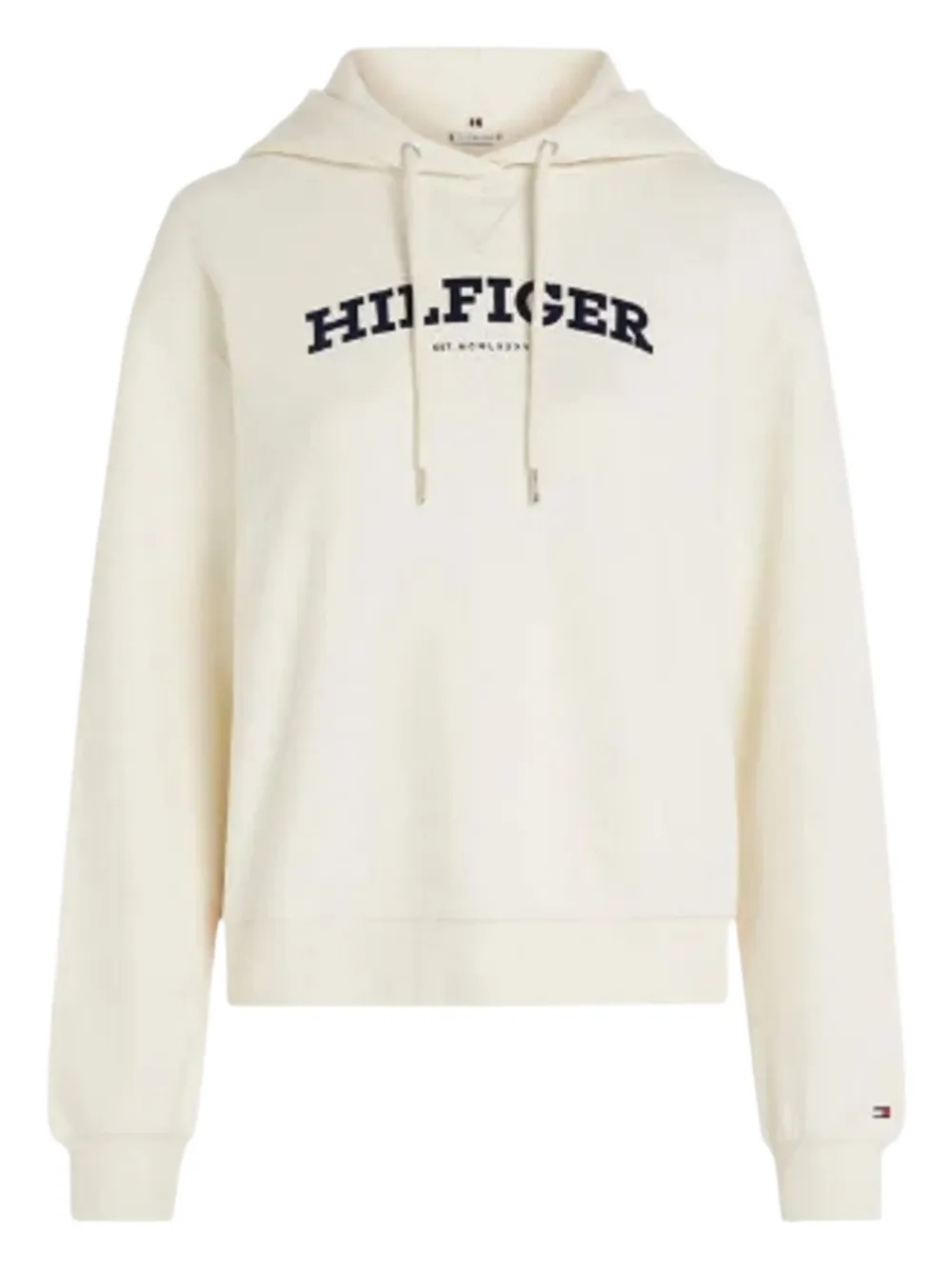 Tommy Hilfiger Hoodie met logoprint Wit