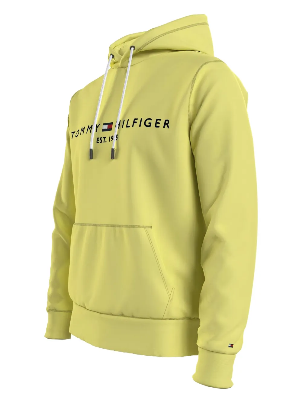 Tommy Hilfiger Hoodie van biologisch katoen Geel