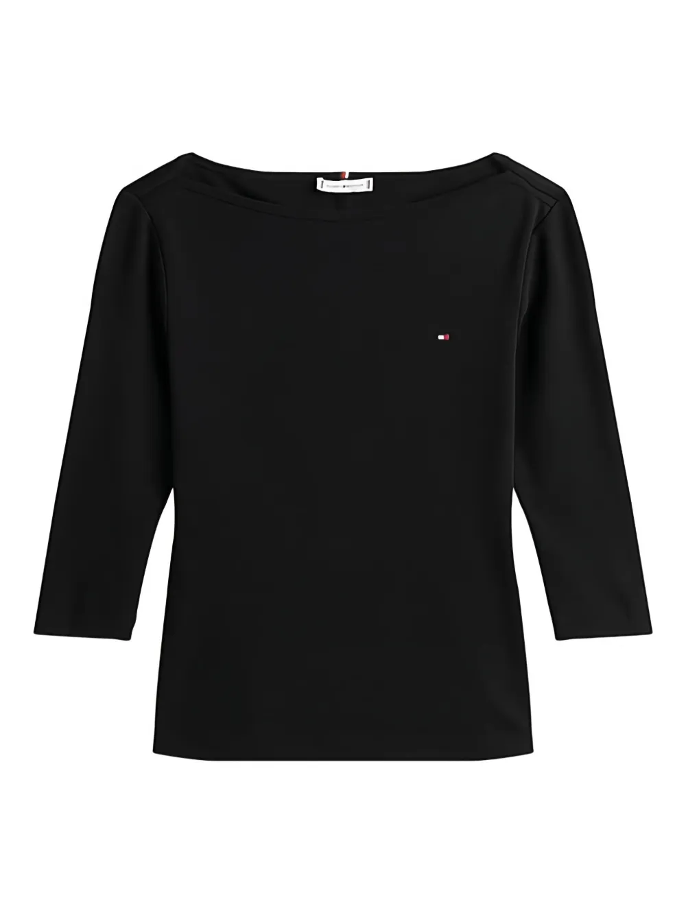 Tommy Hilfiger コットントップ - ブラック Tommy Hilfiger コットントップ - ブラック